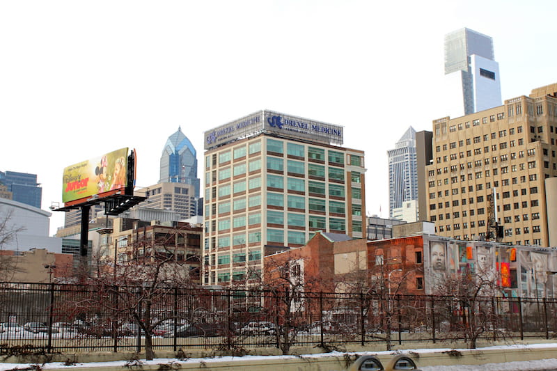 Philadelphia and Drexel Medicine skyline