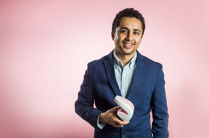 Mihir Shah '00 founded UE Lifesciences to develop the iBreastExam using research and support from Drexel professors and the Coulter-Drexel Translational Research Partnership Program.