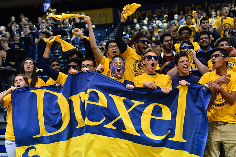 Drexel student section 2019