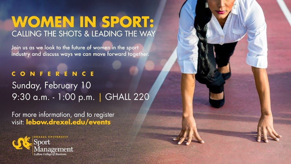 Women in Sports Conference Flyer