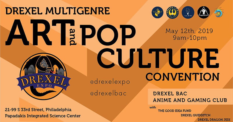 Drexel Expo aims to bring together fandom, geek and art-culture lovers for a daylong event on May 12 in the Papadakis Integrated Science Building.