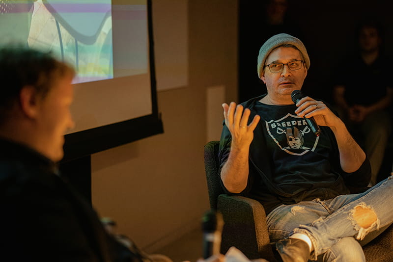 Steve Albini, a legendary Chicago-based musician and audio engineer, kicked off the Drexel University Music Industry Program’s new Visiting Lecture Series on Nov. 14.
