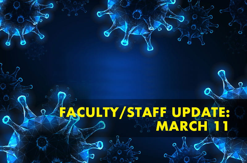 faculty staff coronavirus update