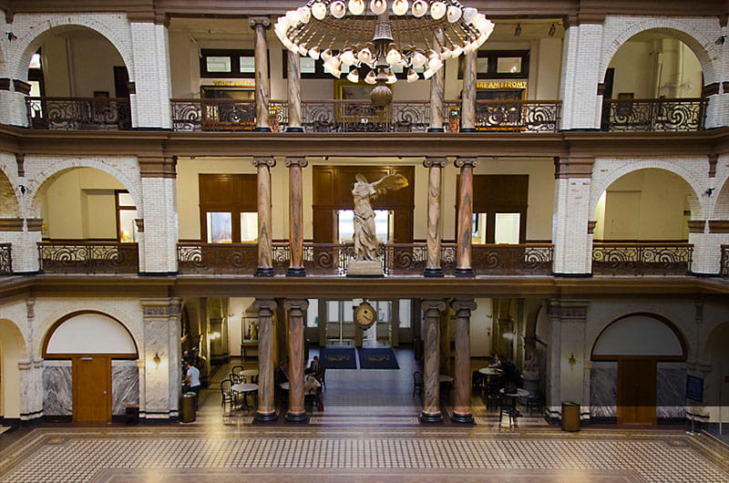 Interior of the Main Building 