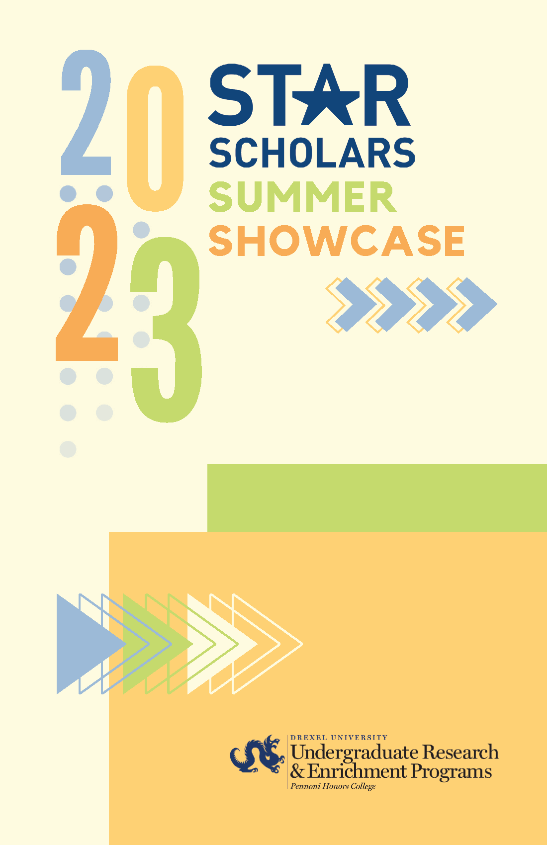 2023 STAR Scholars Summer Showcase Program Booklet