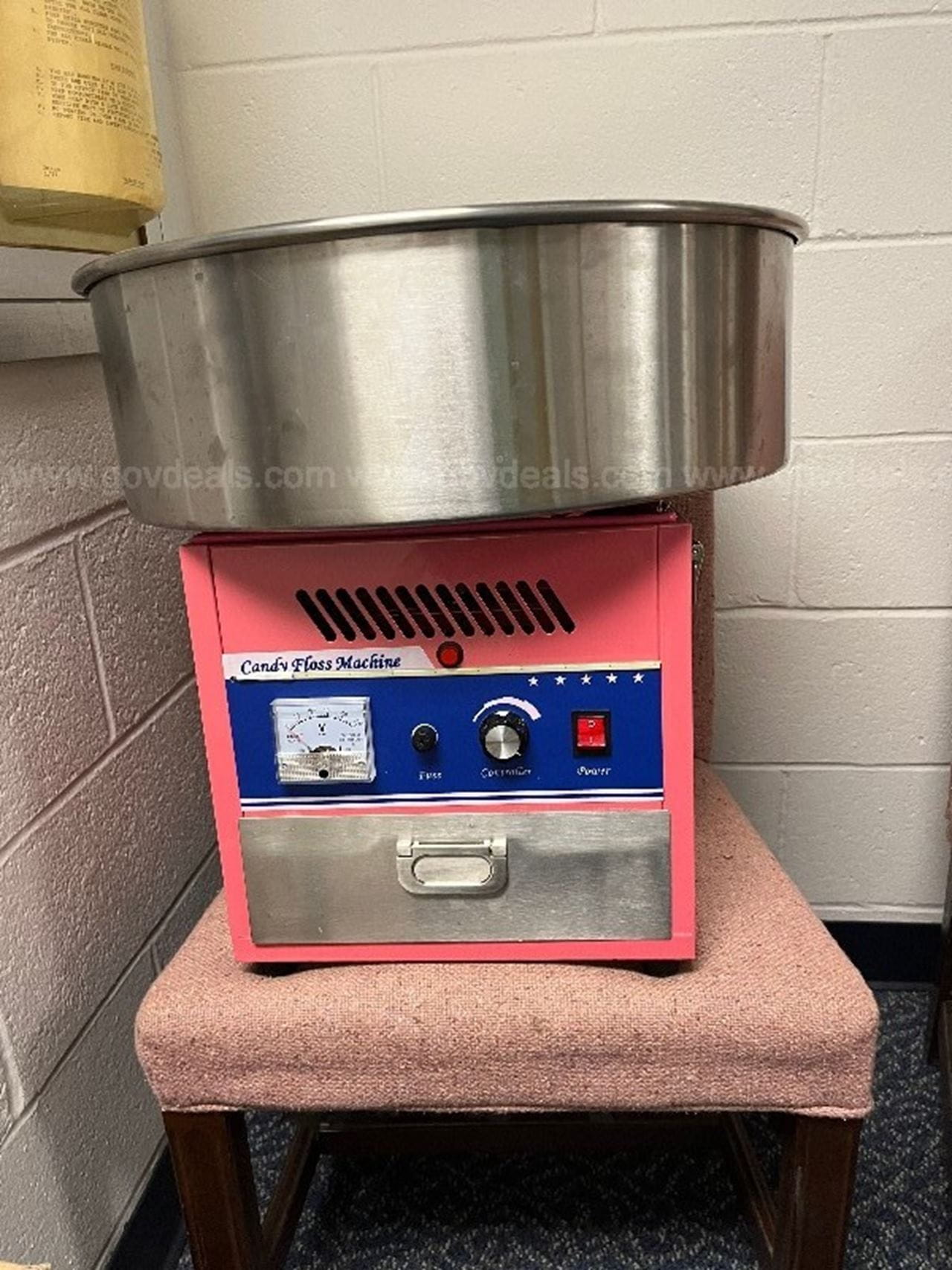 Donated Cotton Candy Machine