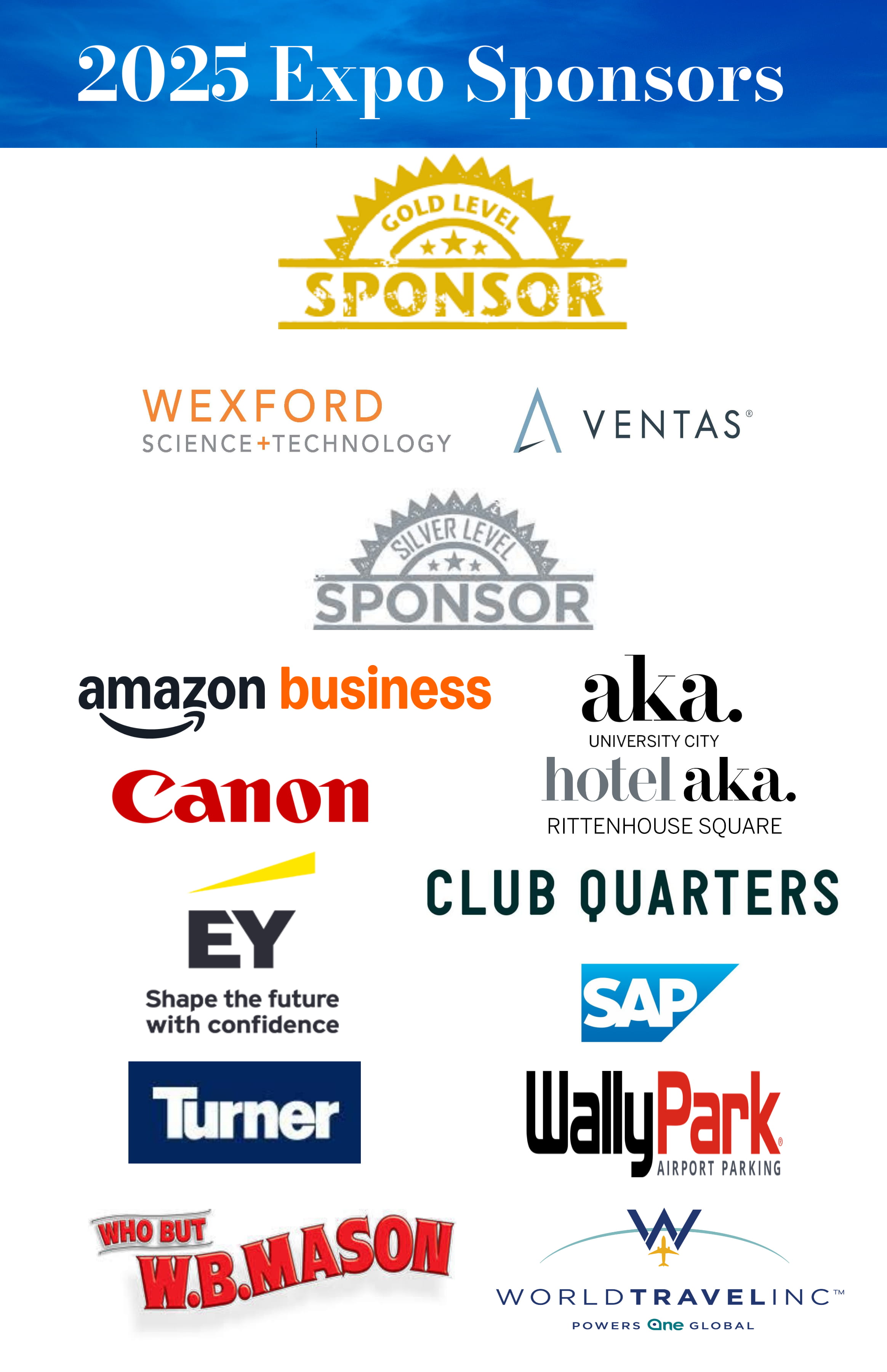 2025 Expo sponsors