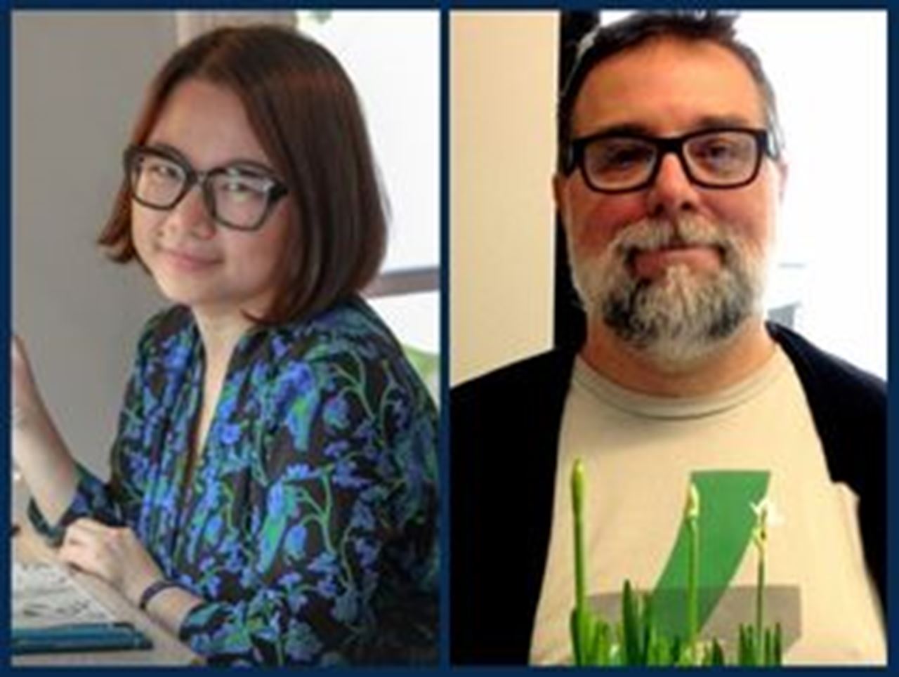 June He and Michael Glaser