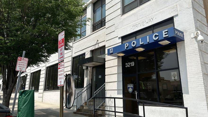 Exterior look at Drexel's Police Headquarters