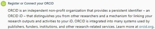 ORCID Login