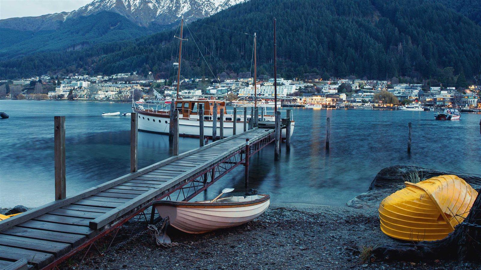 A Dock in New Zealand