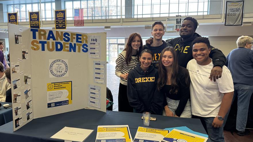 Students of the Drexel Transfer Student Association
