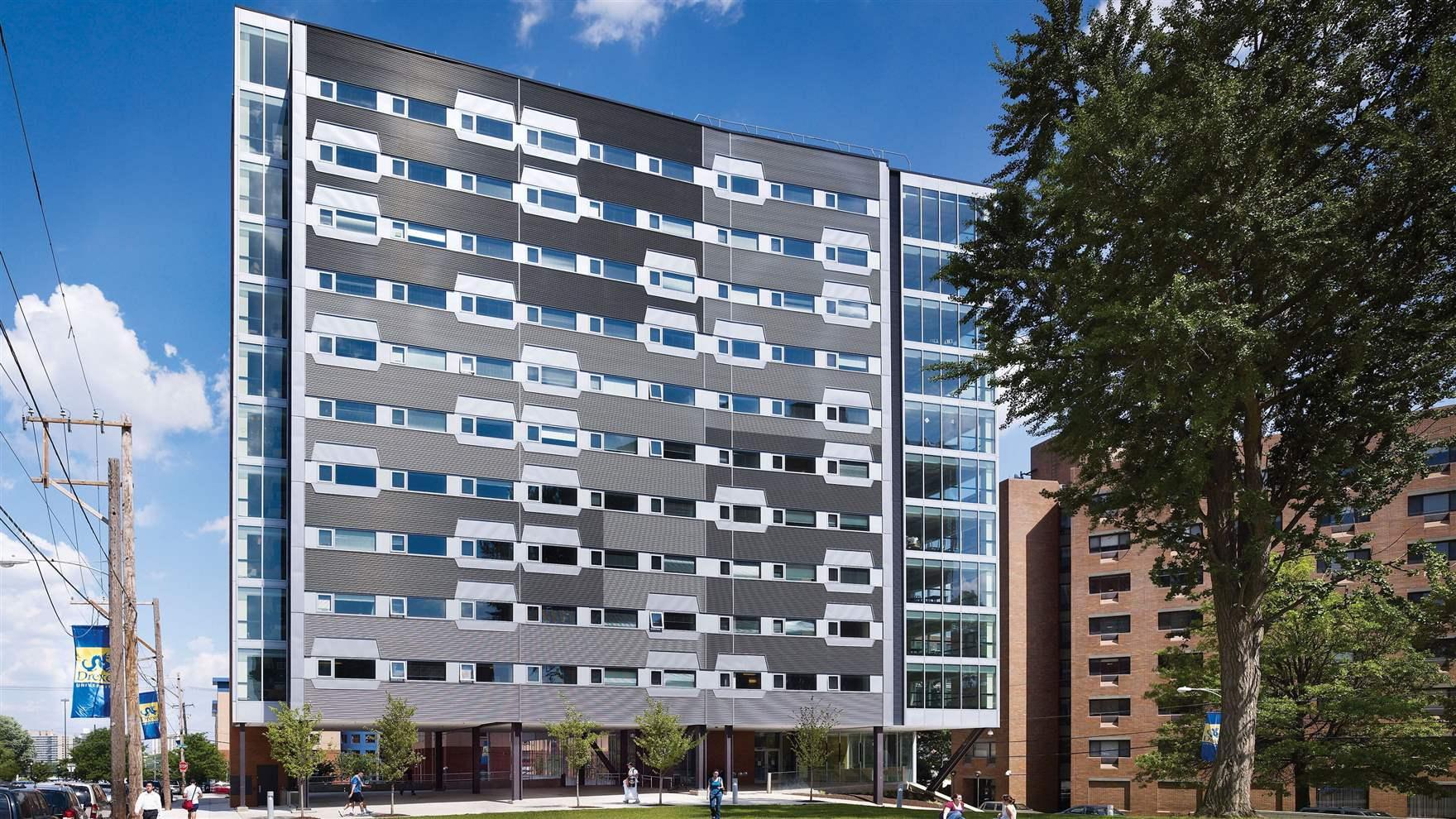 Race Street dorms exterior