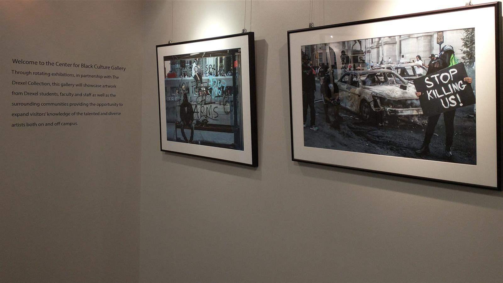 Featured photographs in the CBC’s rotating gallery space