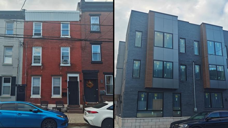 Training images for computer vision program for identifying gentrification