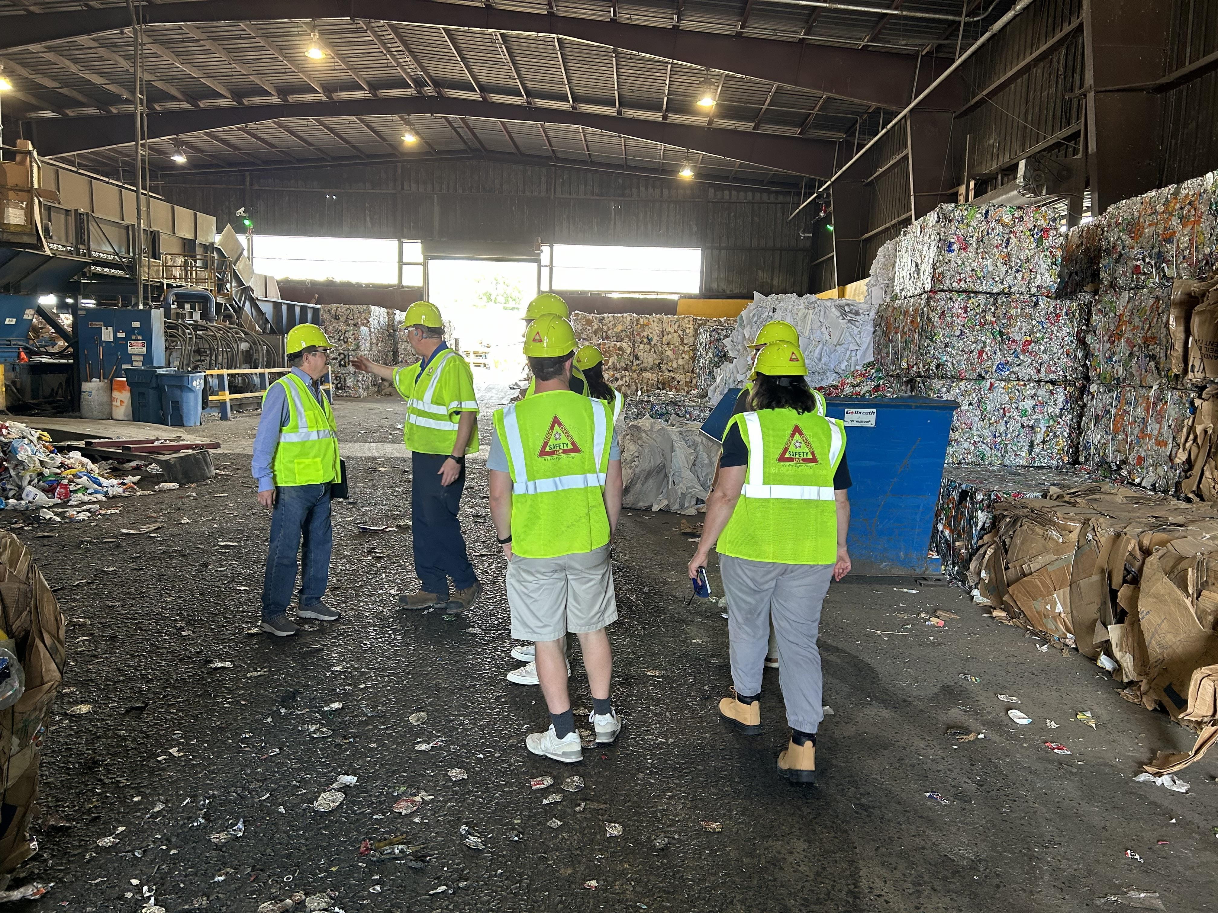 Drexel Climate & Sustainability Field Trip to Republic Services