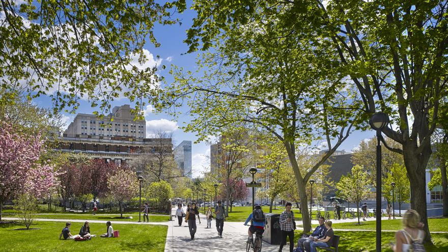 Lancaster Walk on Drexel's Campus