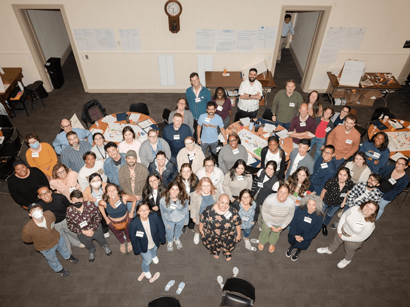 Group photo at UHC Staff Retreat