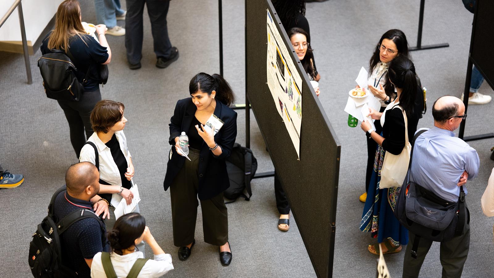 Drexel students showcase their research posters at the 2025 Urban Health Symposium