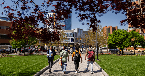 Photo of Drexel Campus to accompany blog post about the Drexel Climate Change and Urban Health Center
