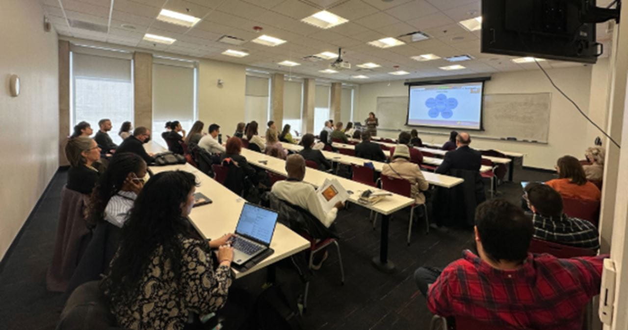 A view of the Drexel Climate Change and Urban Health Research Center launch event.