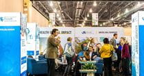 Image of the Dornsife booth at 2019 APHA annual meeting
