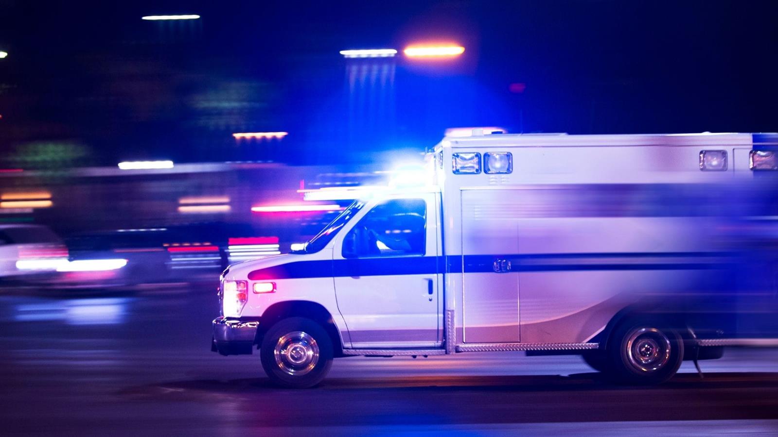 speeding ambulance