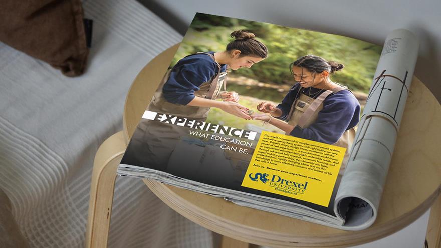 Experience Drexel Environmental Science ad