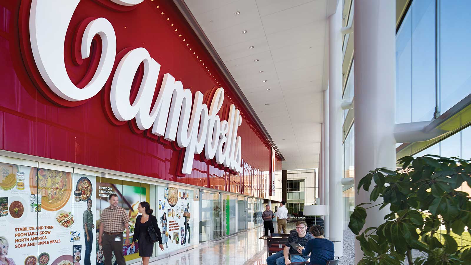 A Drexel student on a Co-Op at Campbells 