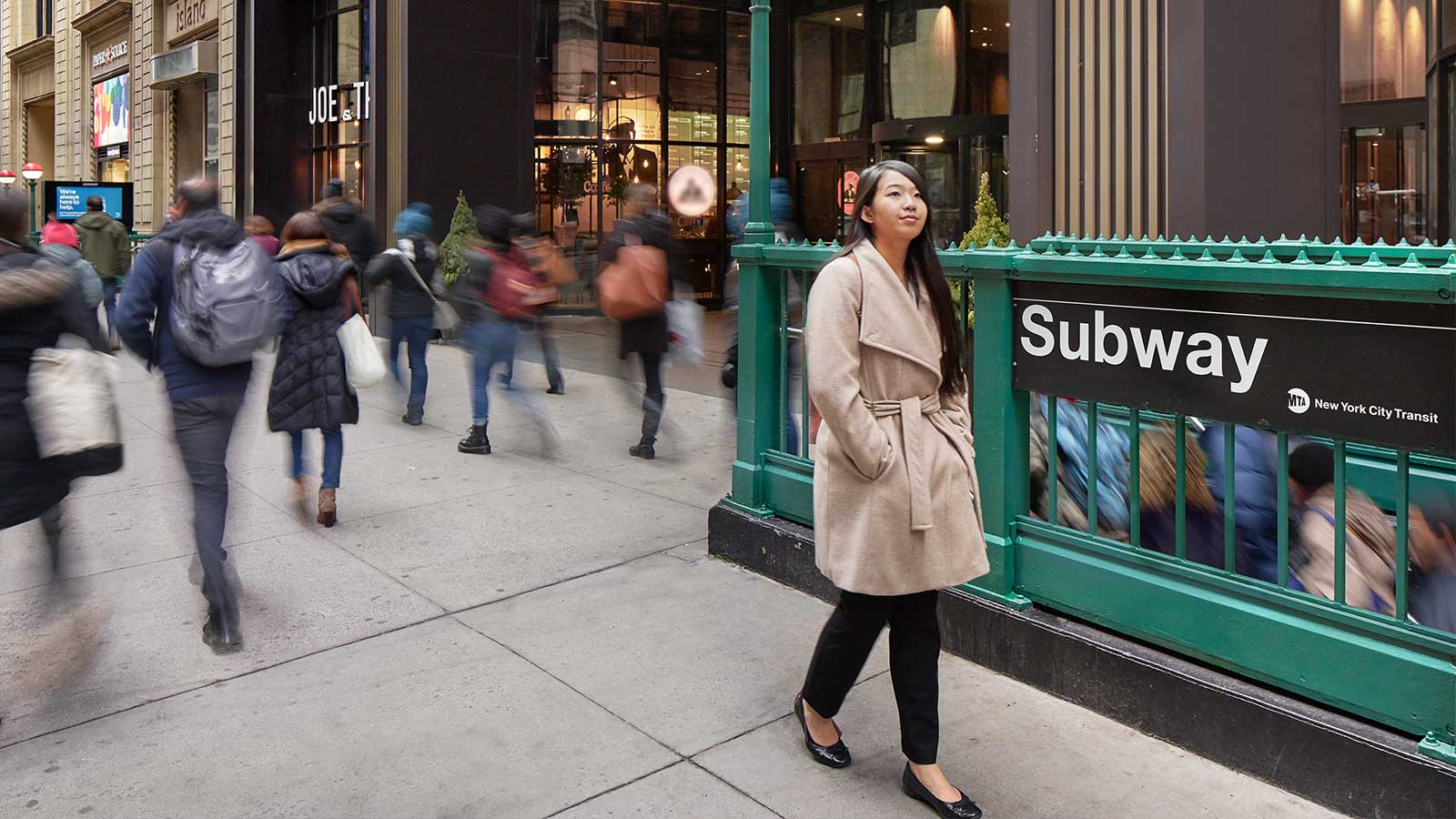 A Drexel student on a Co-Op in New York City