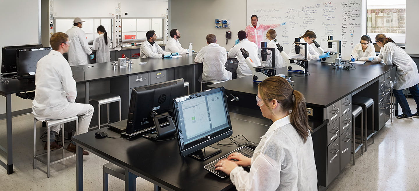 Papadakis Integrated Sciences Building Teaching Lab