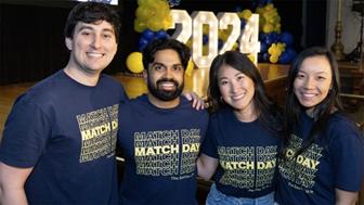 Students at Match Day 2024