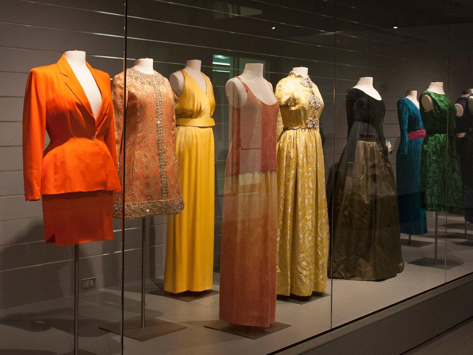 row of dresses