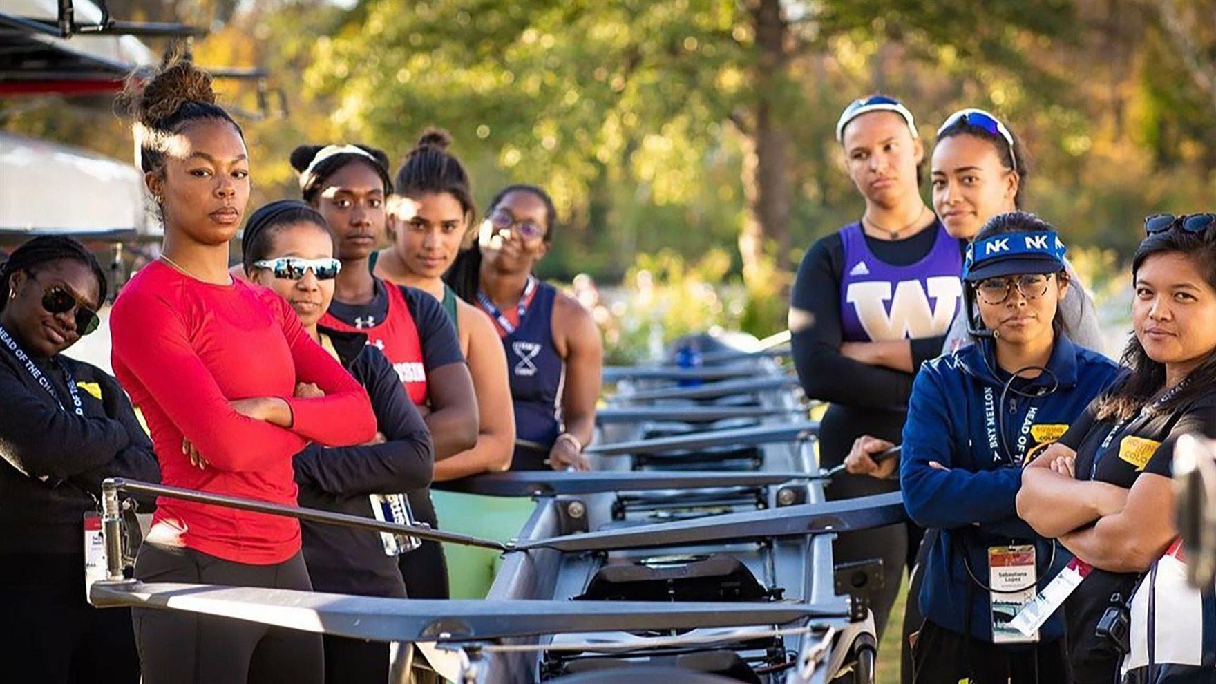 Womens Rowing Team. 