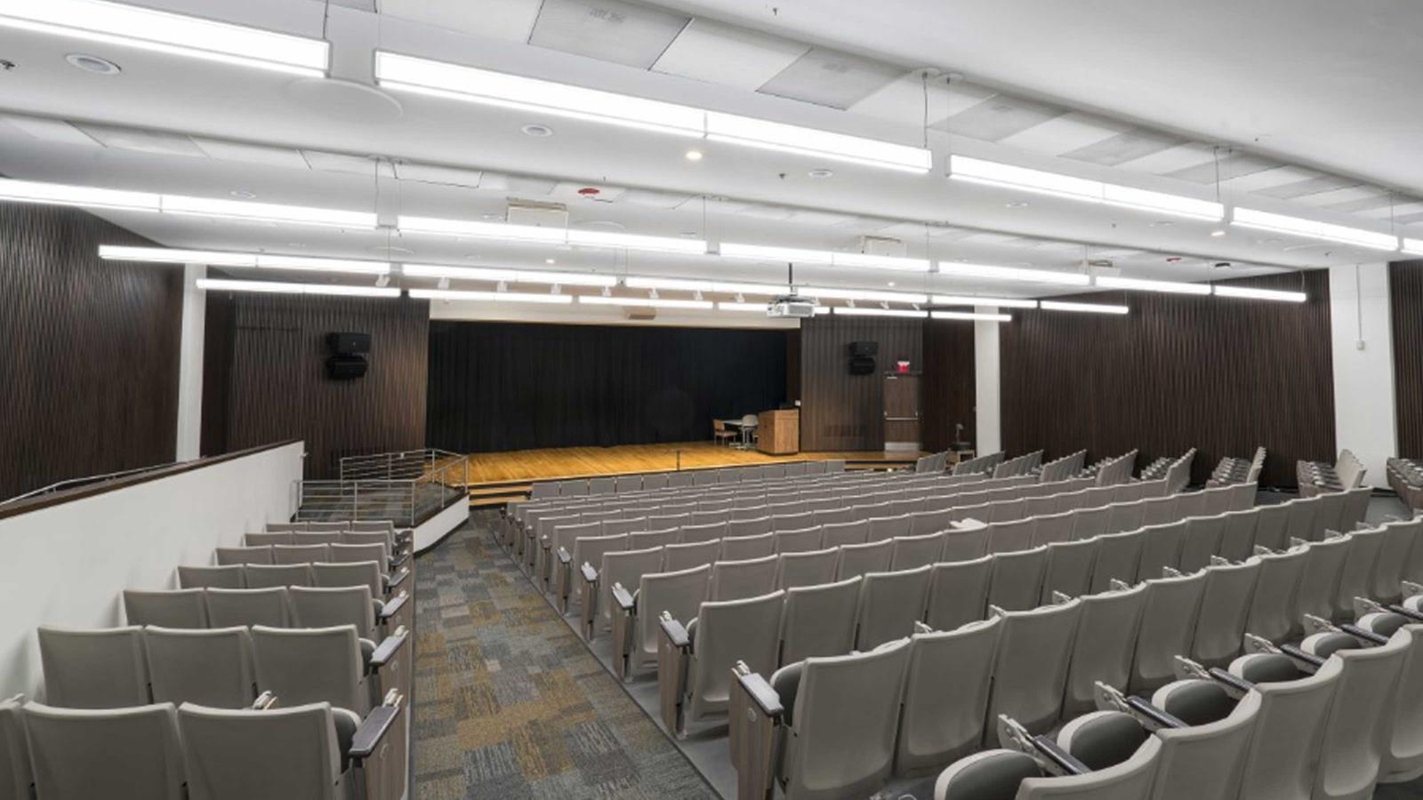 Empty auditorium