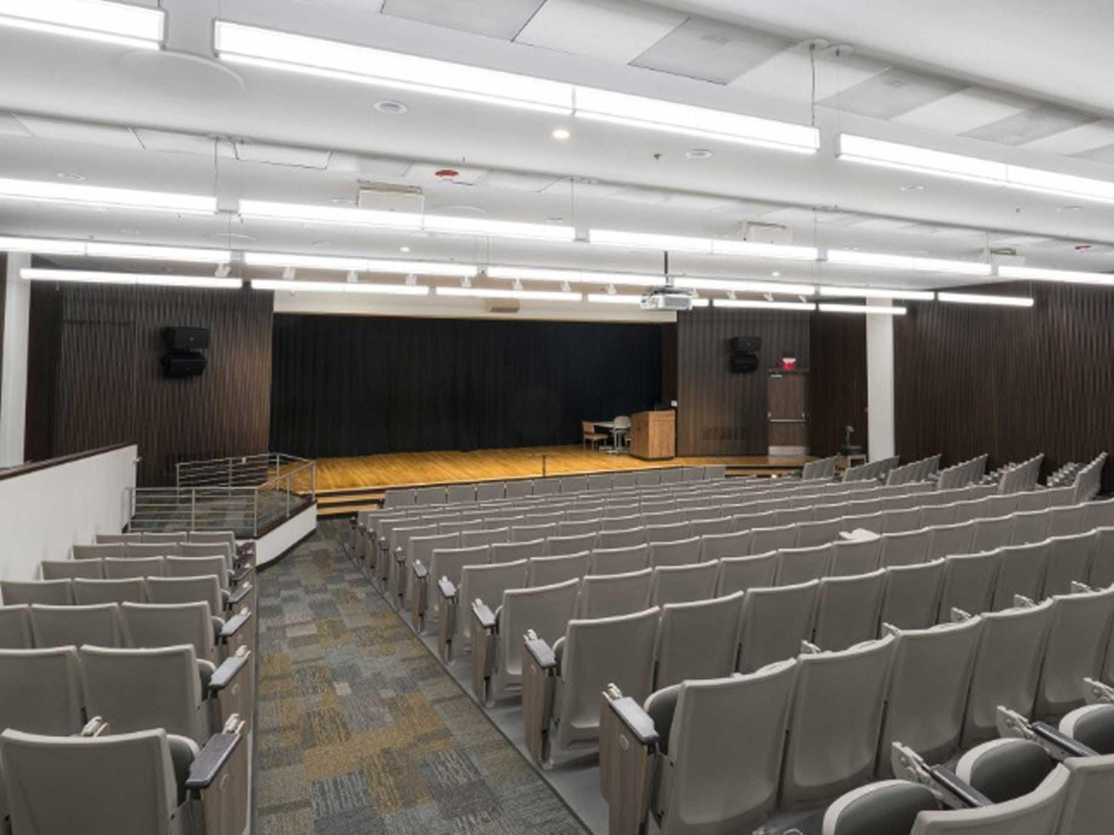 Empty auditorium