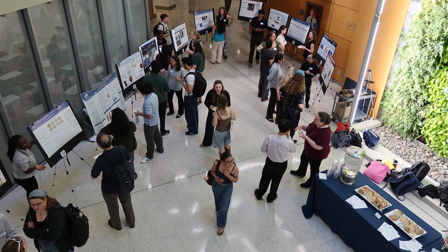 Students at DrexeLAB showcase