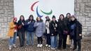 Group of students and professors in Milan for the Paralympics
