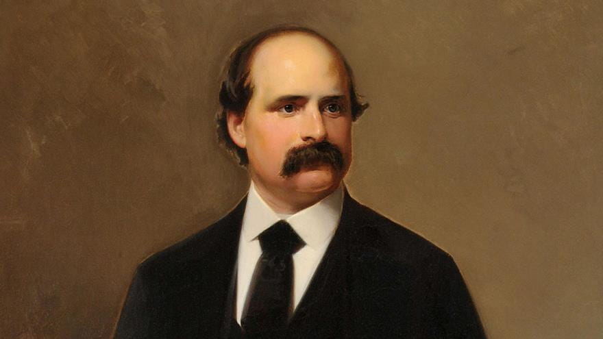 A portrait of Anthony J. Drexel, circa 1890, by Josef Bergenthal. 