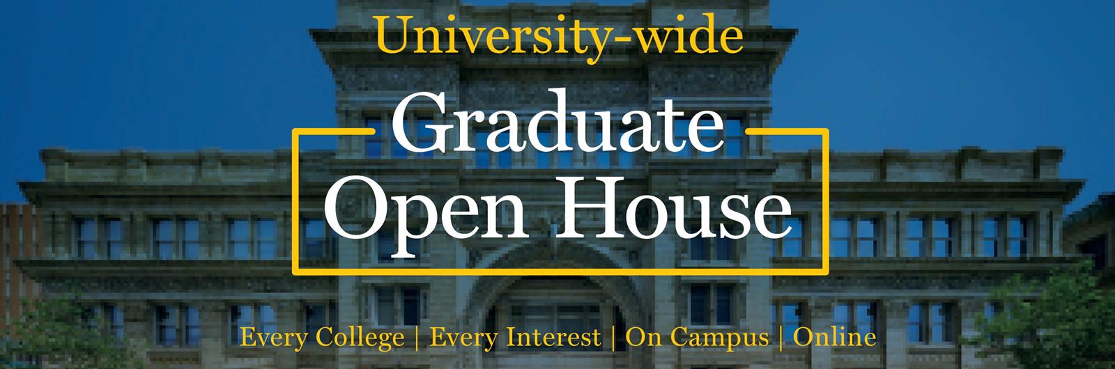 graduate open house