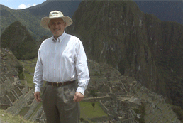 Ted Michaels at Machu Picchu