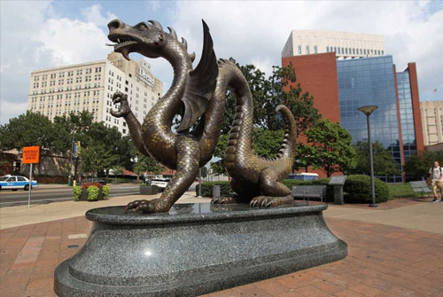 drexel dragon statue