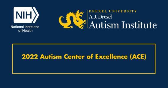 logos with text that says 2022 Autism Center of Excellence (ACE)