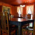 The dining room in the Lodge.