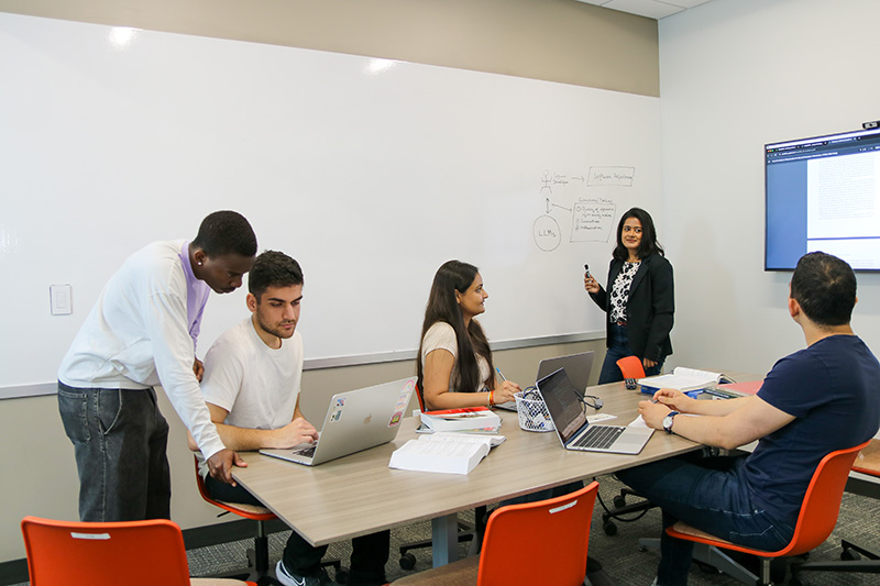 CCI faculty and students at work in the SOAR lab