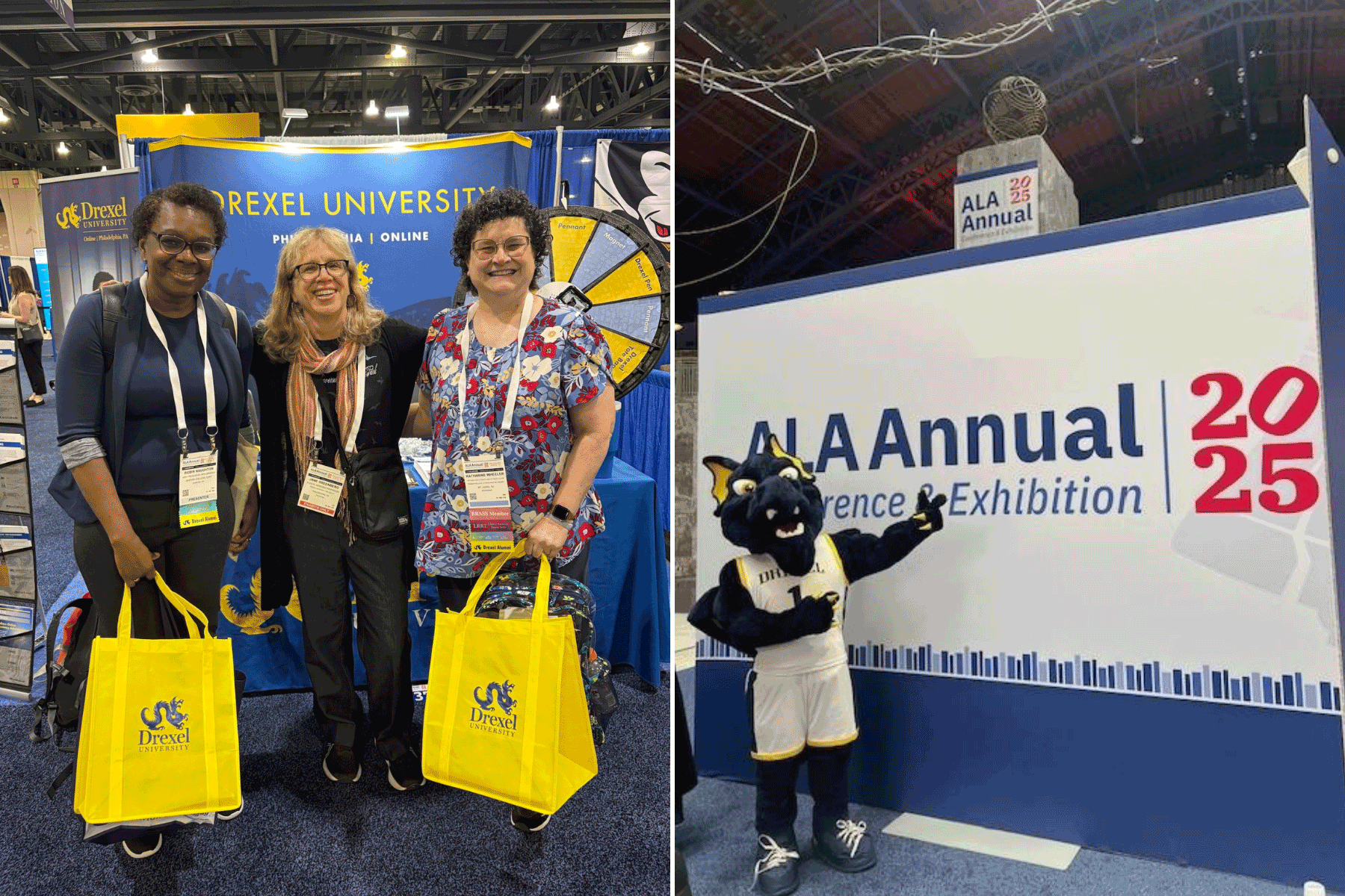 Drexel attendees at the ALA conference in 2025.