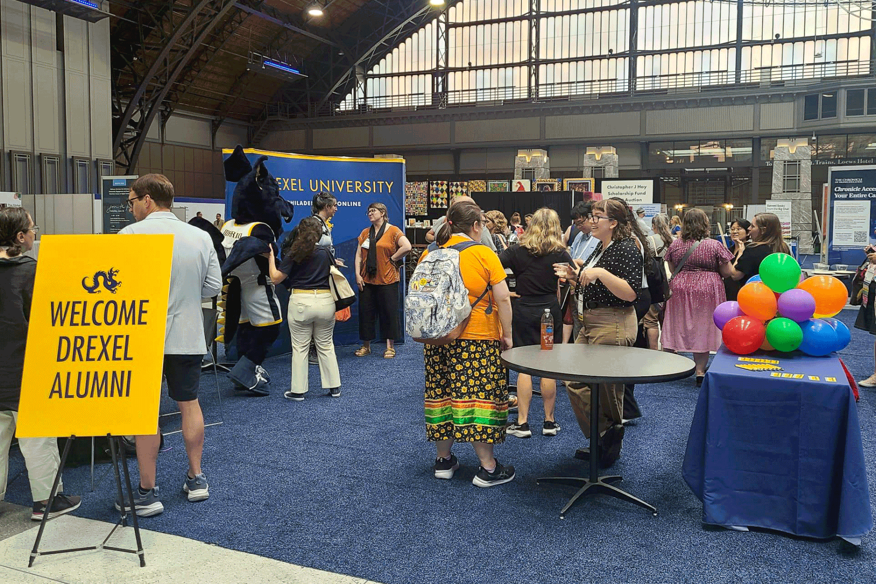 Drexel CCI's alumni meet-up at the ALA conference in 2025.