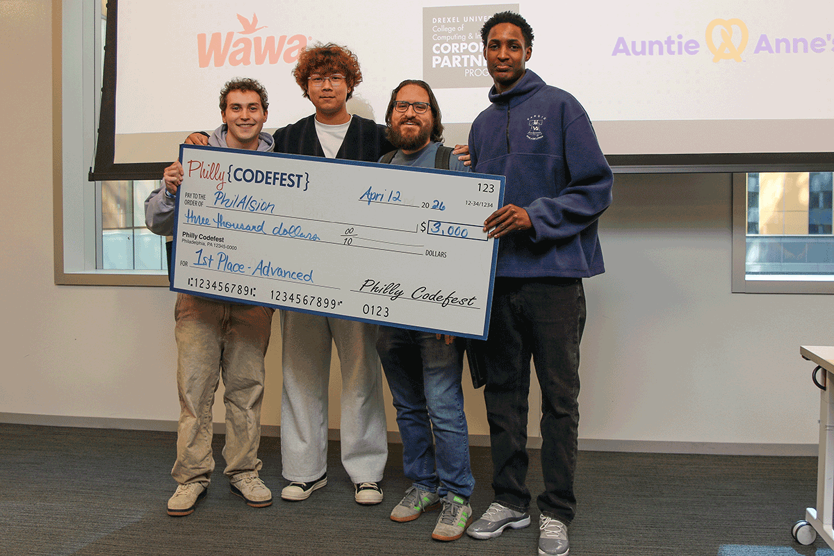 Philly Codefest 2026 Advanced Track winner PhiliAIson
