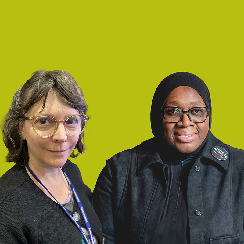 Molly Ward ’24 and Najla Rashad ‘27