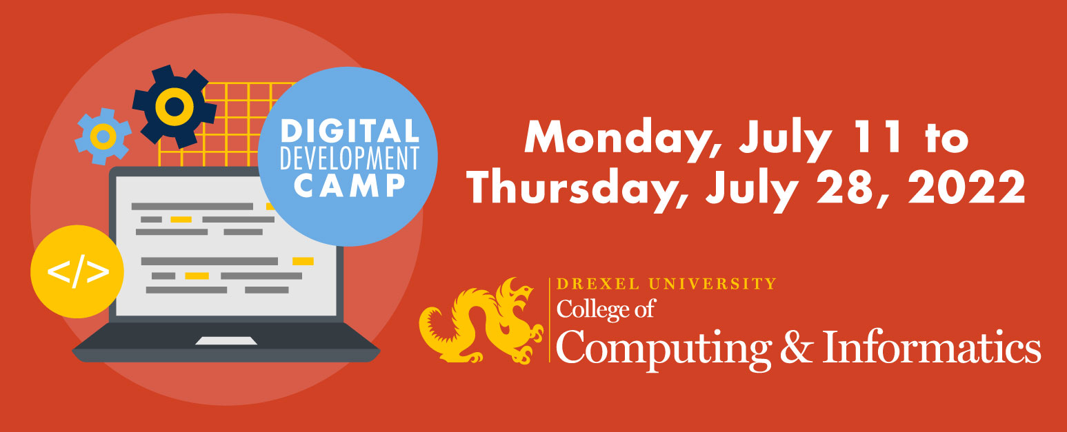 Digital Development Camp Monday July 11 to Thu